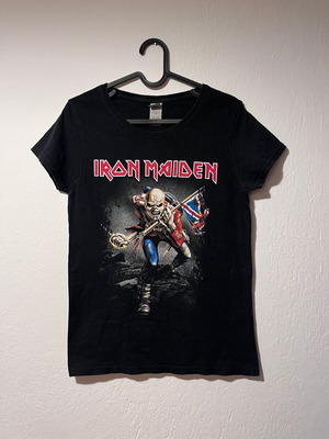 Iron Maiden The Trooper women's t-shirt used, size S, Gildan
