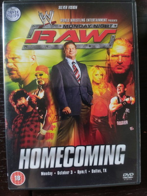 WWE RAW Homecoming DVD used, television show with subtitles