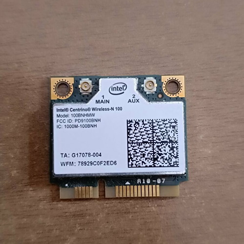 Intel Centrino Wireless-N 100 Wi-Fi Laptop Card like new