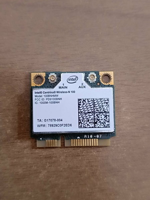 Intel Centrino Wireless-N 100 Wi-Fi Laptop Card like new