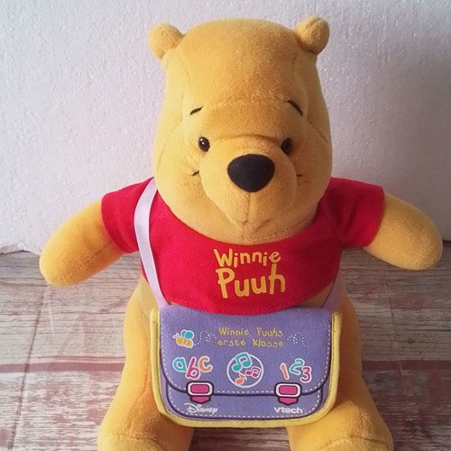 Interactive plush toy Winnie the Pooh used