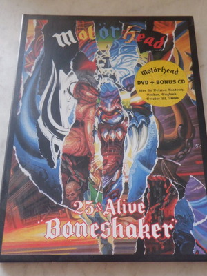 Motorhead 25 & Alive-Boneshaker θήκη καινούργια, χωρίς δισκάκια