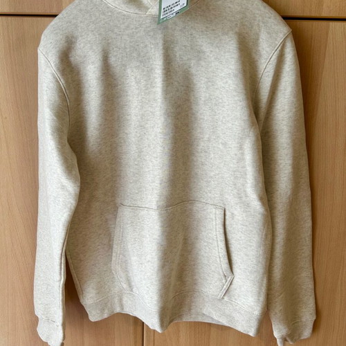 Children's hoodie new H&M size 170, white beige