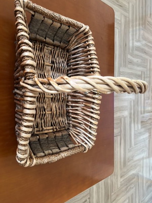 Large Basket like new for Wine Chocolates and Nuts