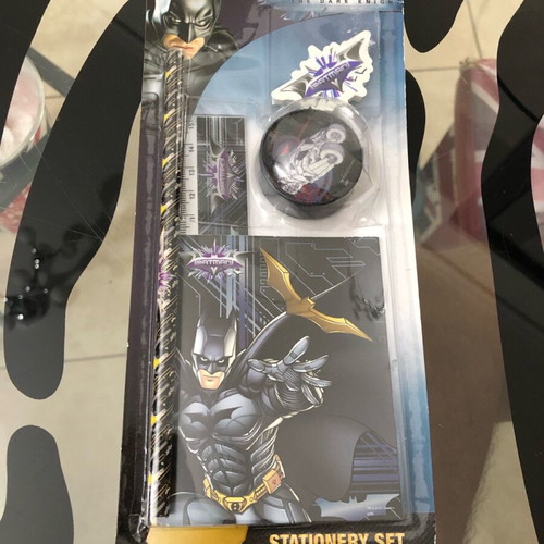 Batman The Dark Knight Movie school stationery set new DC Comics