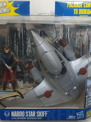 Star Wars Naboo Star Skiff με Anakin Skywalker καινούργιο, The Clone Wars