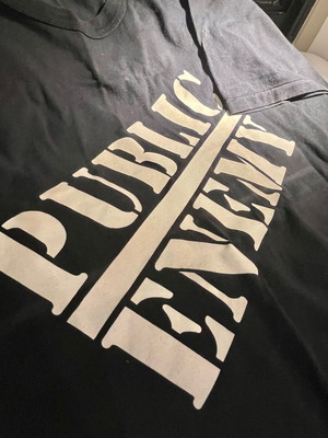 Supreme UNDERCOVER Public Enemy RAPTee black L-XL used