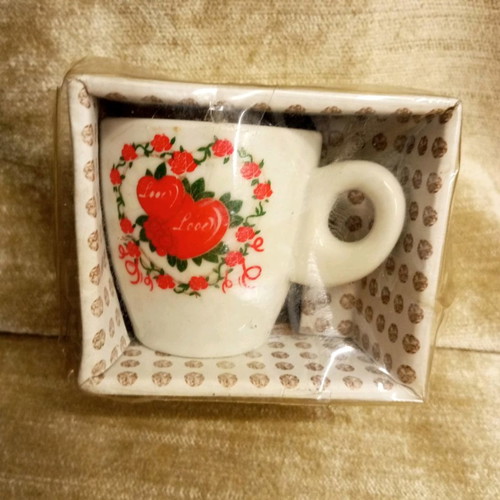 Coffee mug "Thank You" new from Indonesia