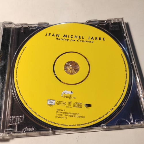 Jean Michel Jarre Waiting for Cousteau CD like new, electronic