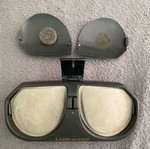Longines glasses case used, gray authentic