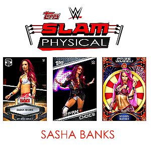 WWE Slam Physical Trading Cards - Sasha Banks