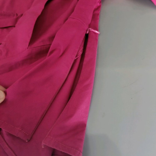 Stradivarius fuchsia top with one shoulder and ruffles like new