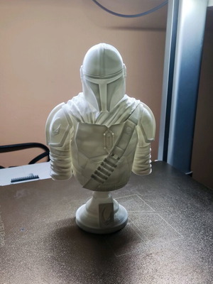 Φιγούρα The Mandalorian 3d εκτυπωμένη καινούργια για μοντελισμό