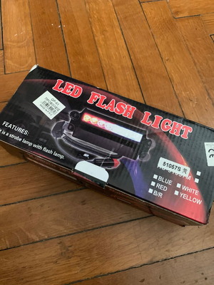 Police flash light 8V LED dashboard beacon