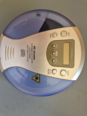 Portable CD player used for spare parts