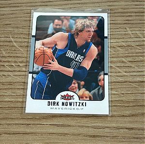 Κάρτα Dirk Nowitzki Dallas Mavericks Fleer 2006