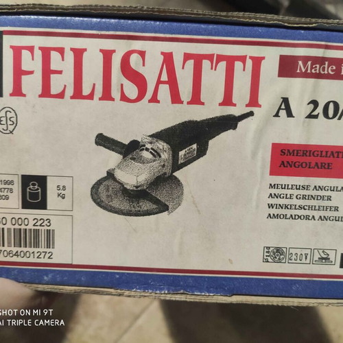 Felisatti angle grinder 2000 watt 180mm new
