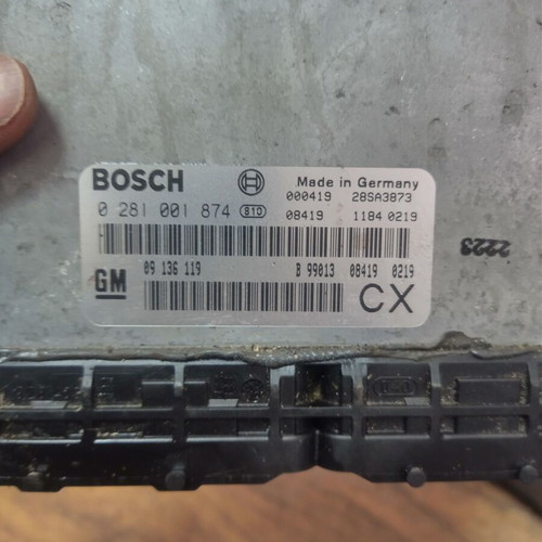 Ecu computer Opel Vectra B 2.0 DTI used, 09136119, 0281001874