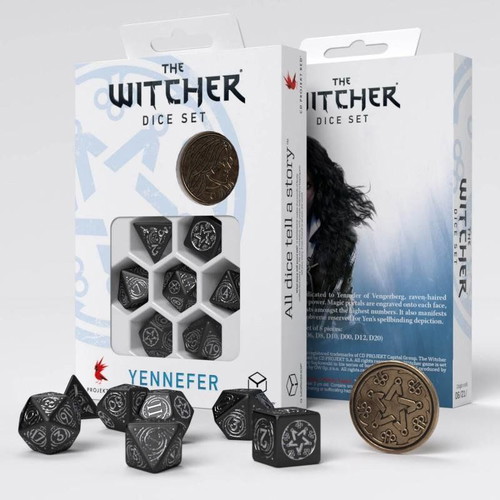 The Witcher Yennefer dice set new