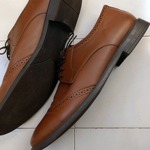 Jacamo men's elegant shoes like new, size 48, beige