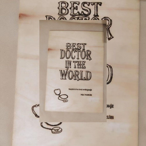 Wooden pyrography wall art handmade, custom