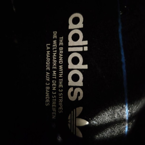 Adidas original sneakers size 38, black and white