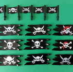 Playmobil pirate flags used