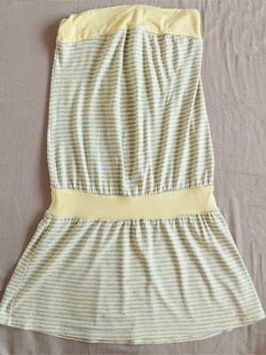 Strapless mini dress used, size S