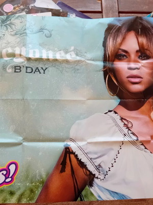 Beyonce collectible posters set of 2, like new