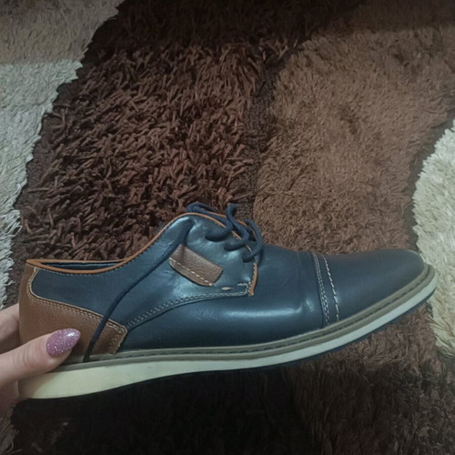 Jackson Voi Noi ανδρικό casual μεταχειρισμένο, μέγεθος 42, μπλε και καφέ