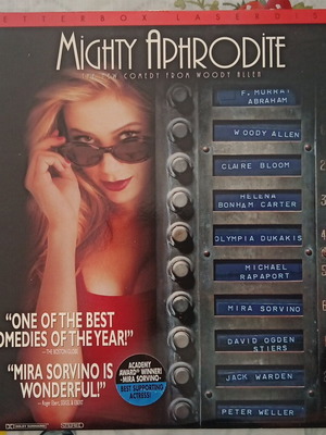 Mighty Aphrodite LaserDisc like new, comedy