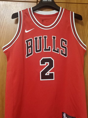 NBA Chicago Bulls Icon Edition Nike jersey size L kids authentic
