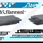  TVT JG-2116TS-CL H.265 Πενταυβριδικό Καταγραφικό DVR 16 ΚΑΝΑΛΙΩΝ HD TVI/AHD/CVI/IP/CVBS