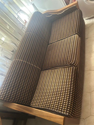 Sofa bed used with some wear