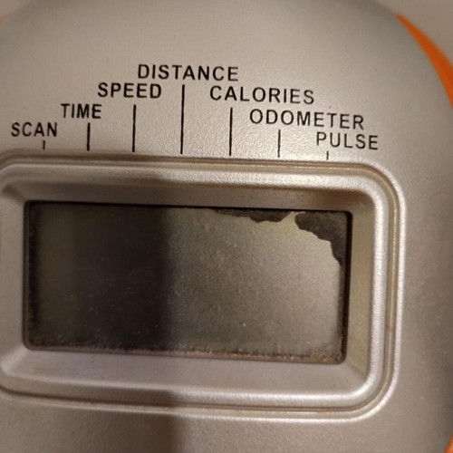 Stationary Exercise Bike like new with computer tracking time speed distance calories and pulse
