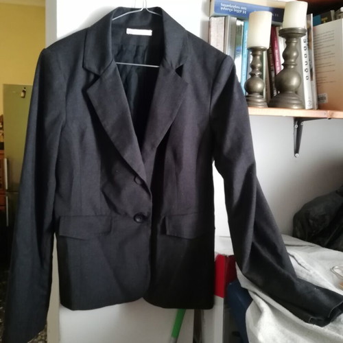 BSB mid-length gray jacket size 46