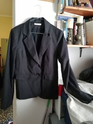 BSB mid-length gray jacket size 46