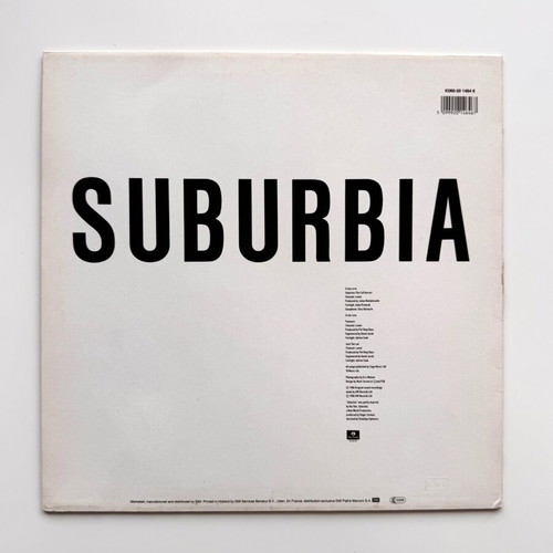 Pet Shop Boys Suburbia 12" Maxi Single used, pop