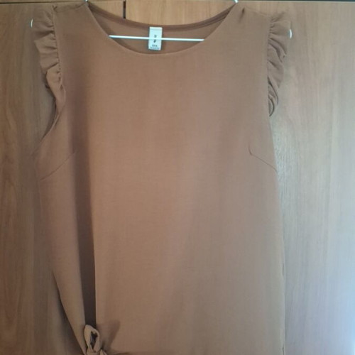 Women's blouse small-medium brown like new