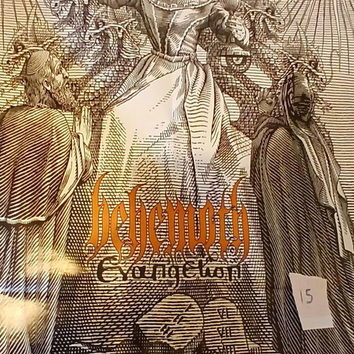 Behemoth/Ghost poster like new