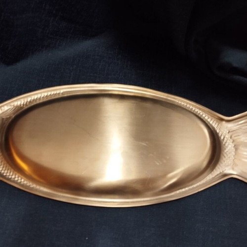 Fish serving platter stainless steel like new