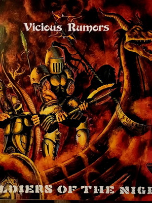 Vicious Rumors Soldiers Of The Night LP used, metal