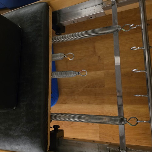 Pilates Reformer Wooden Bed used, sturdy construction