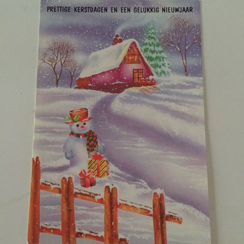 Christmas postcards new, pack of 10