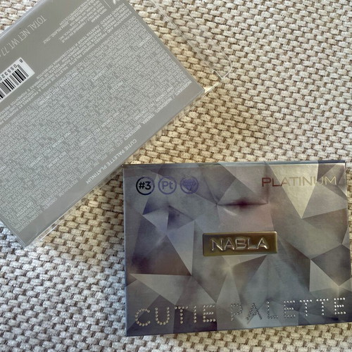 Nabla Cutie Palette platinum eyeshadow like new