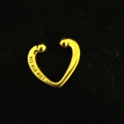 Pandora 14k gold plated ear cuff