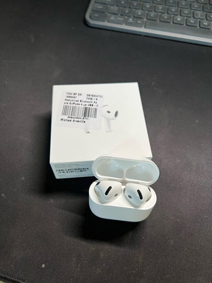 AirPods Gen 4 Νέα, μόλις βγήκαν από το κουτί με απόδειξη