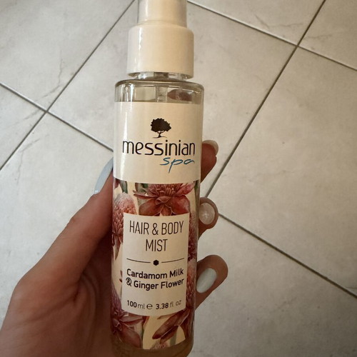 Messinian Spa Hair & Body Mist 100ml, new, Cardamom Milk & Ginger Flower