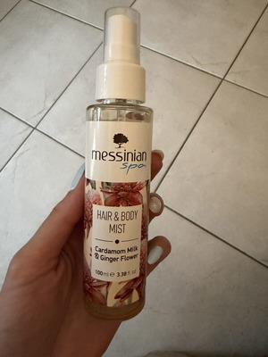 Messinian Spa Hair & Body Mist 100ml, new, Cardamom Milk & Ginger Flower