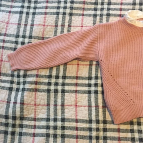 Mayoral sweater for girls like new, pink, size 116 cm